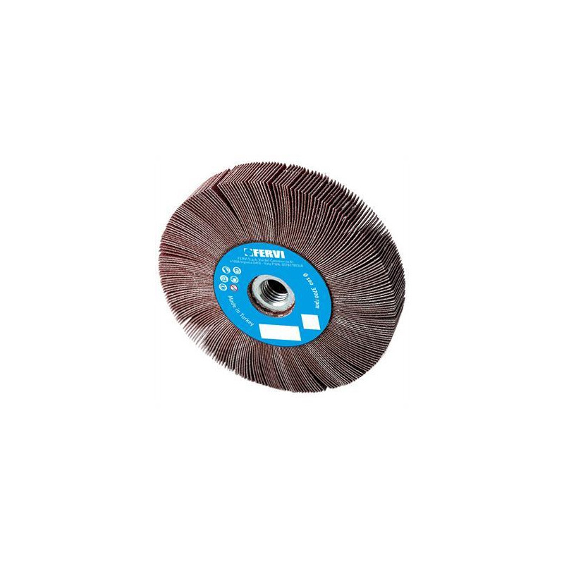 CEPILLOS C/AGUJERO ROSCADO M14 Ø125X20MM GRANO 120