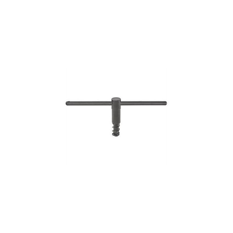 LLAVE PLATO DE TORNO 08 x 08 mm. con muelle de seguridad