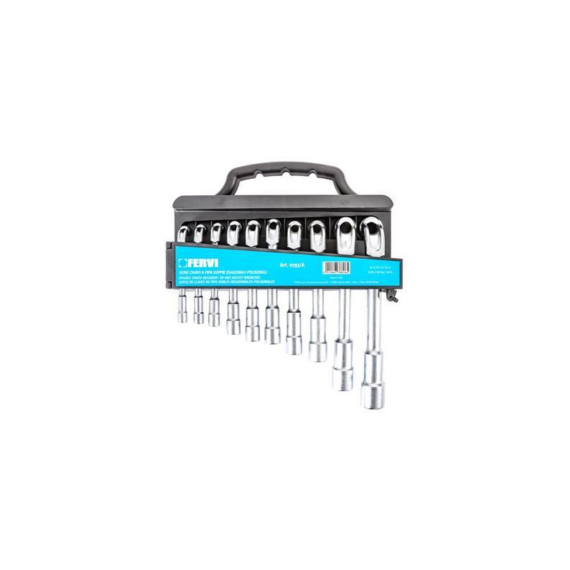 JUEGO LLAVES PIPA DOBLES HEXAGONALES-POLIGONALES