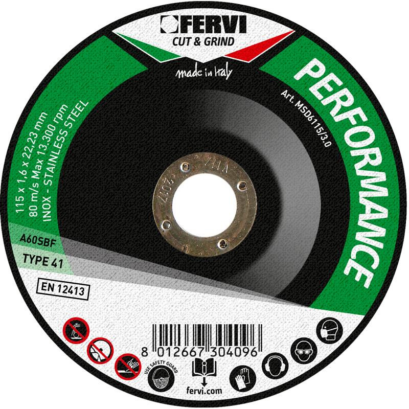 DISCO DE DESBASTE PERFORMANCE 350x3.0x22mm A46-S-BF 80