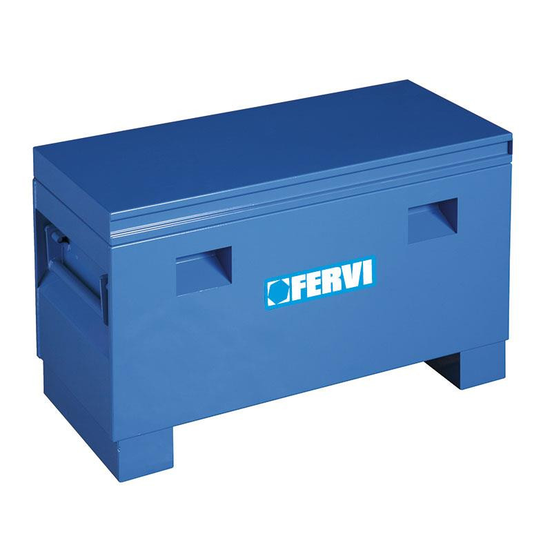 BAUL DE ACERO de 915x440x565 h mm. exteriores -  Cerradura de candado