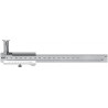 Pie de rey para ranuras, 10-160x0,05 mm,