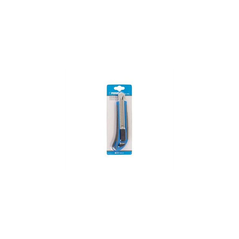 CUTTER CON CUCHILLA DE ACERO, CUCHILLAS DE REPUESTO INCLUIDAS