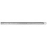 REGLA DE ACERO, 500x30x1,0 mm, inoxidable, satinado, grad.½mm-mm, DIN 2014/32/EU Clase II