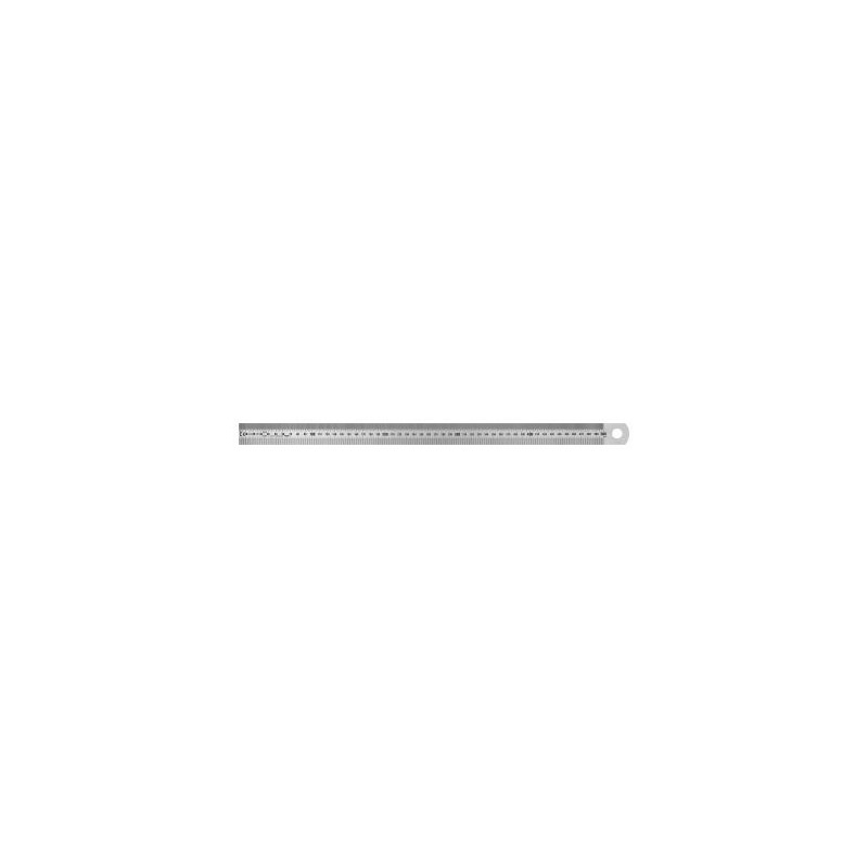 REGLA DE ACERO 1000x30x1,0 mm, INOX Semi-rígida