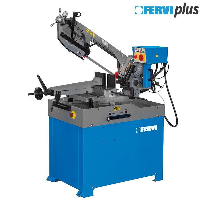 TRONZADORA SIERRA CINTA Ø 250 mm CON AVANCE MANUAL O HIDRAULICO