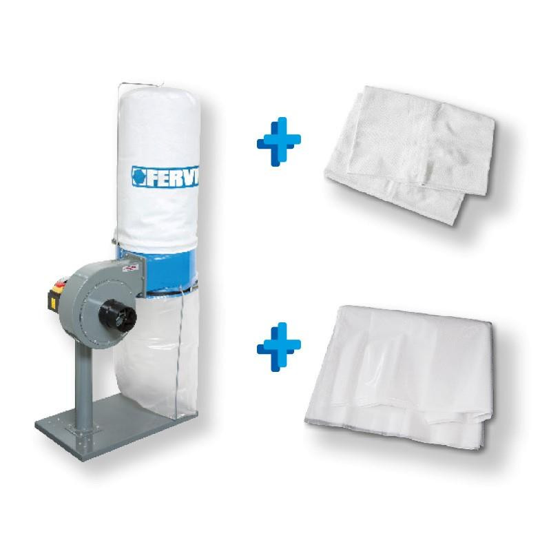 ASPIRADOR DE VIRUTAS + BOLSA DE FILTRO + 10 BOLSAS DE PLÁSTICO