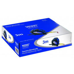 FLEXÓMETRO 3 m, PRECISIÓN CLASE II, CAJA DE 24 PIEZAS