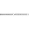 REGLA DE ACERO, 5000x30x1,0 mm, inox.,satinado,grad.½mm-mm, según grado de taller