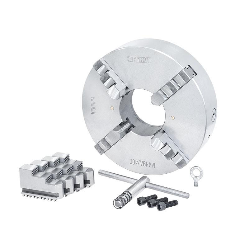 PLATO TORNO Ø 400 DE 4 GARRAS AUTOCENTRANTE