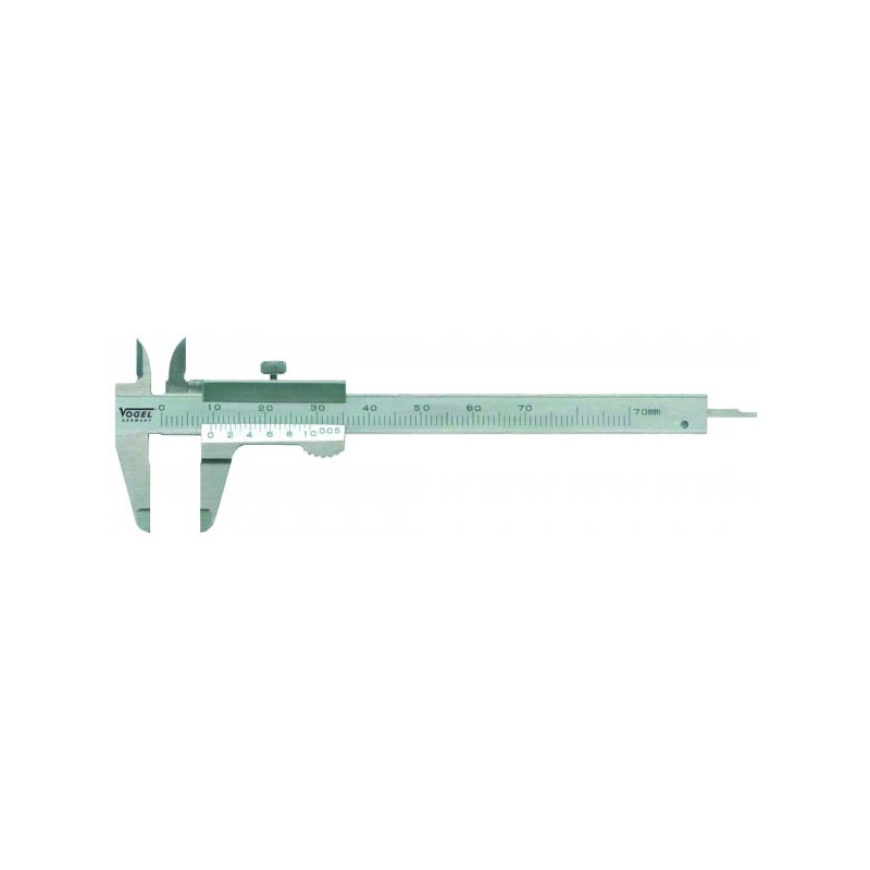 PIE DE REY DE BOLSILLO, 70x0,05 mm DIN 862