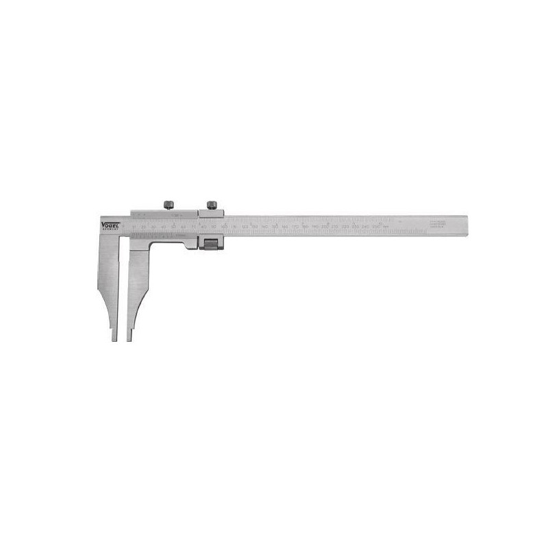 PIE DE REY ANALÓGICO TIPO TORNERO, 1000mm/40" Según DIN 862 o con medidas especiales según norma de fabricación