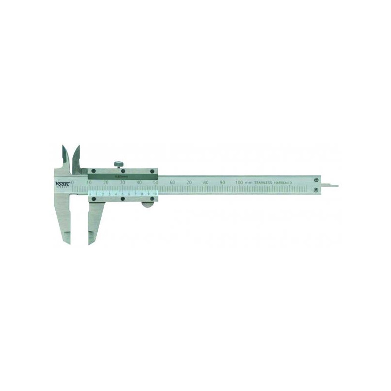 PIE DE REY ANALÓGICO, inox 300x0.02mm /12x1/1000" DIN 862