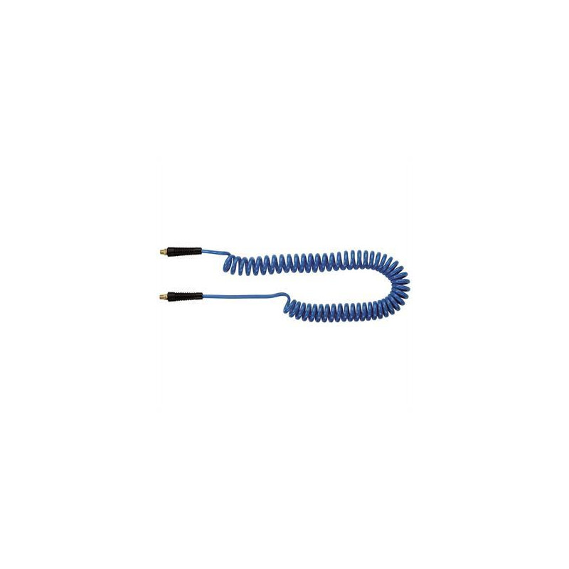 TUBO ESPIRAL EN POLIURETANO CON UNION GIRATORIA MACHO