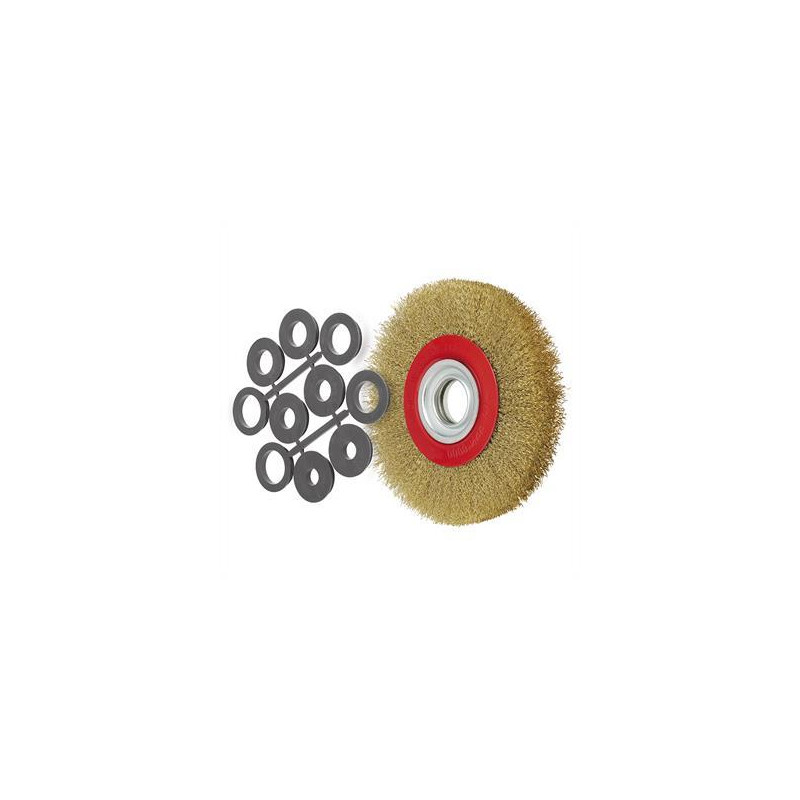 CEPILLOS CIRCULAR CON ALAMBRES ONDULADO