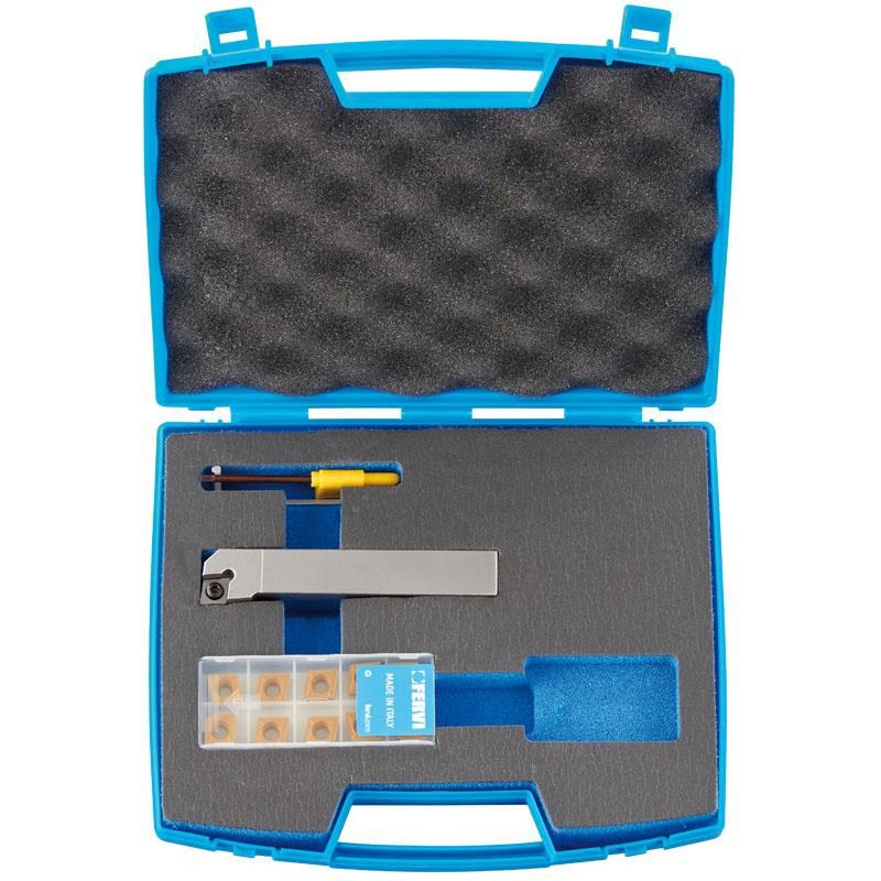 ÚTIL DE EXTERIOR CON PLAQUITAS SCLCR20E + CCMT120408N x 10 Pcs
