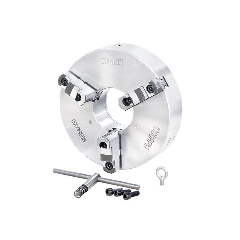 PLATO TORNO Ø 400 mm 3 GARRAS REVERSIBLES AUTOCENTRATES